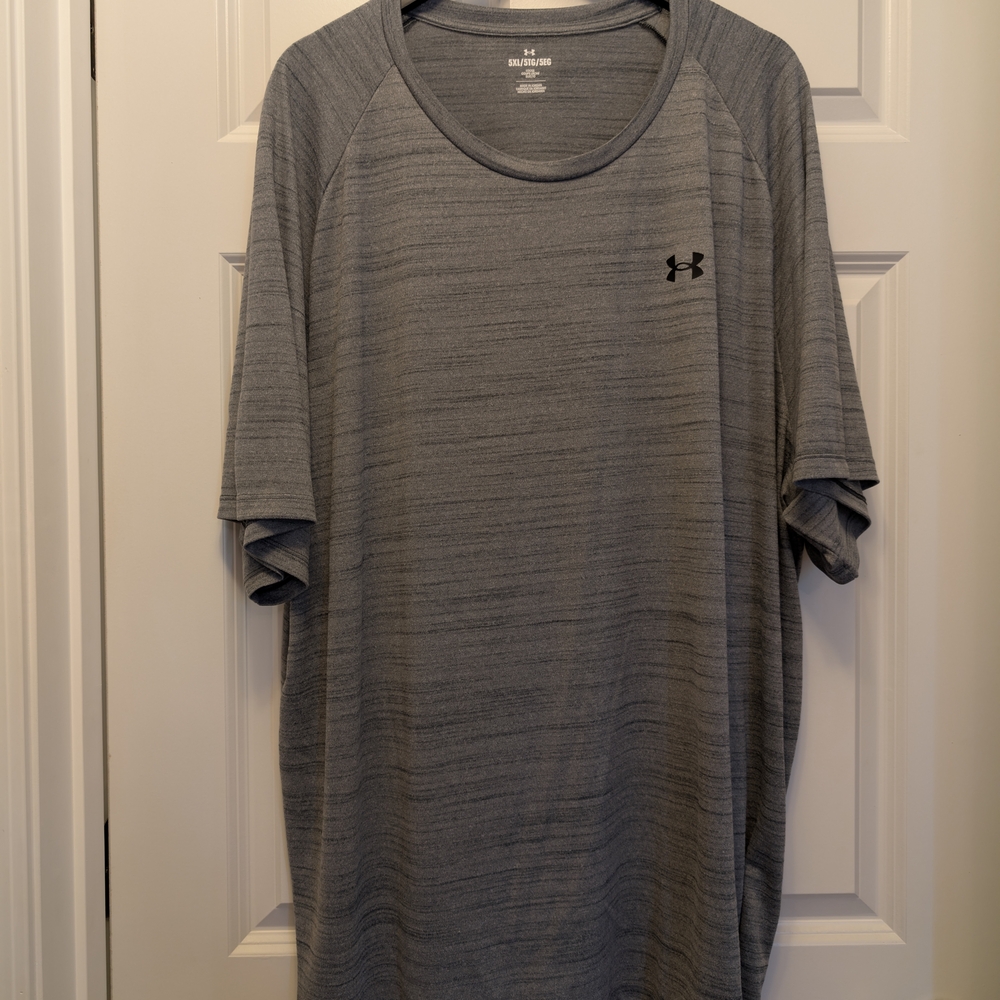 Under Armour Men's Gray T-Shirt 5XL